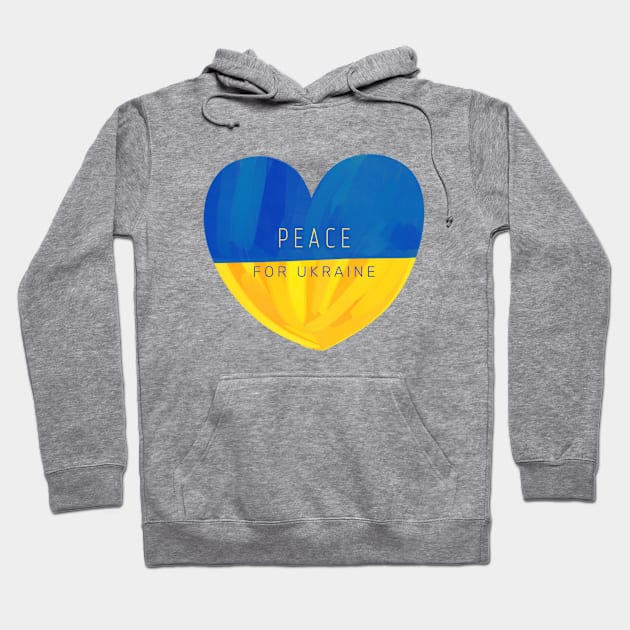 Peace For Ukraine Hoodie by ohsheep